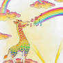 The Giraffe who Sang Rainbows into Being