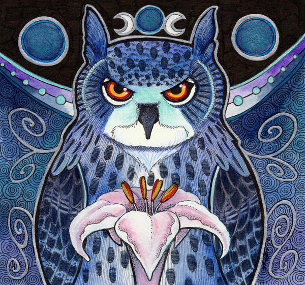 The Midnight Eagle Owl