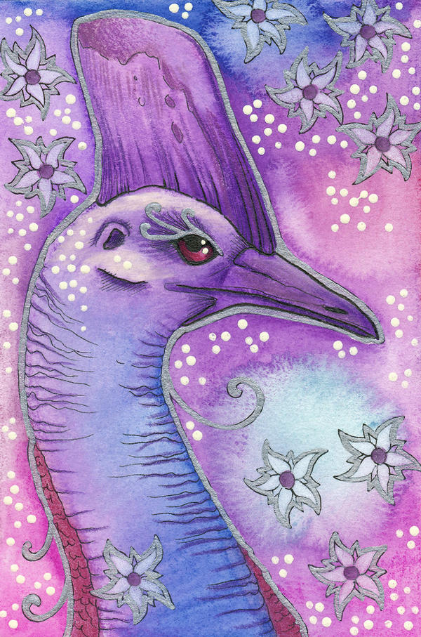 Violet Series - 02. Cassowary by Ravenari