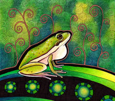 American Green Tree Frog as Totem
