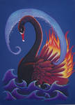 Black Swan as Firebird by Ravenari