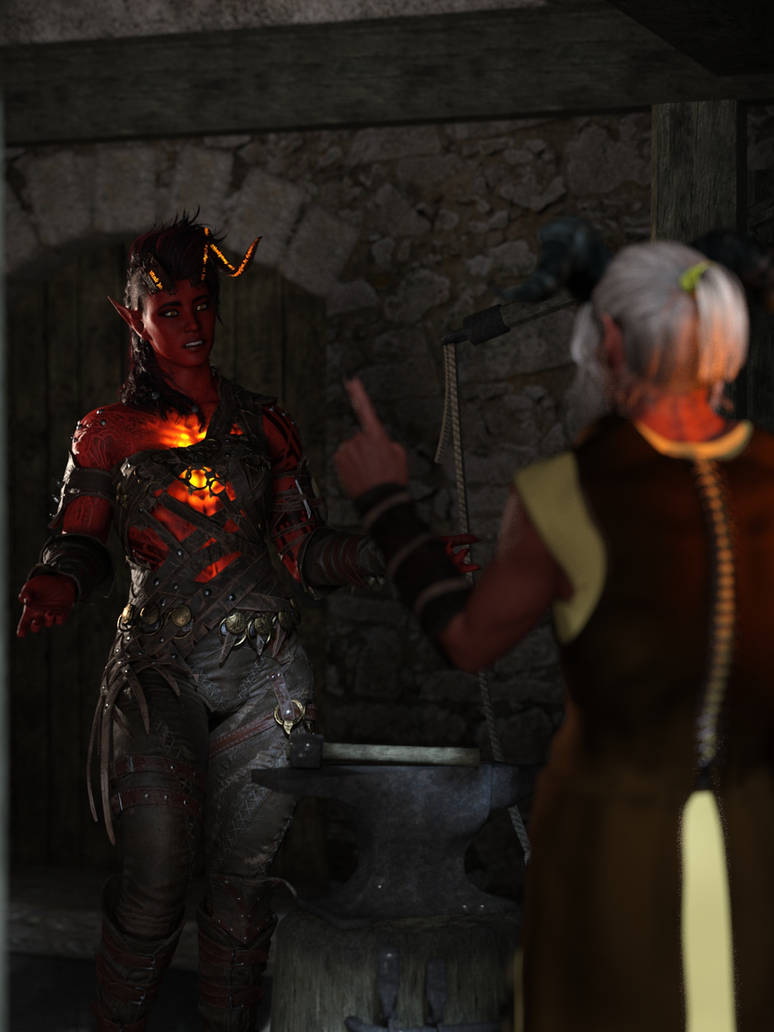 Infernal Engine Baldur's Gate 3 - Infernal Insulation Part 1 by PersonDudeManGuy on ...