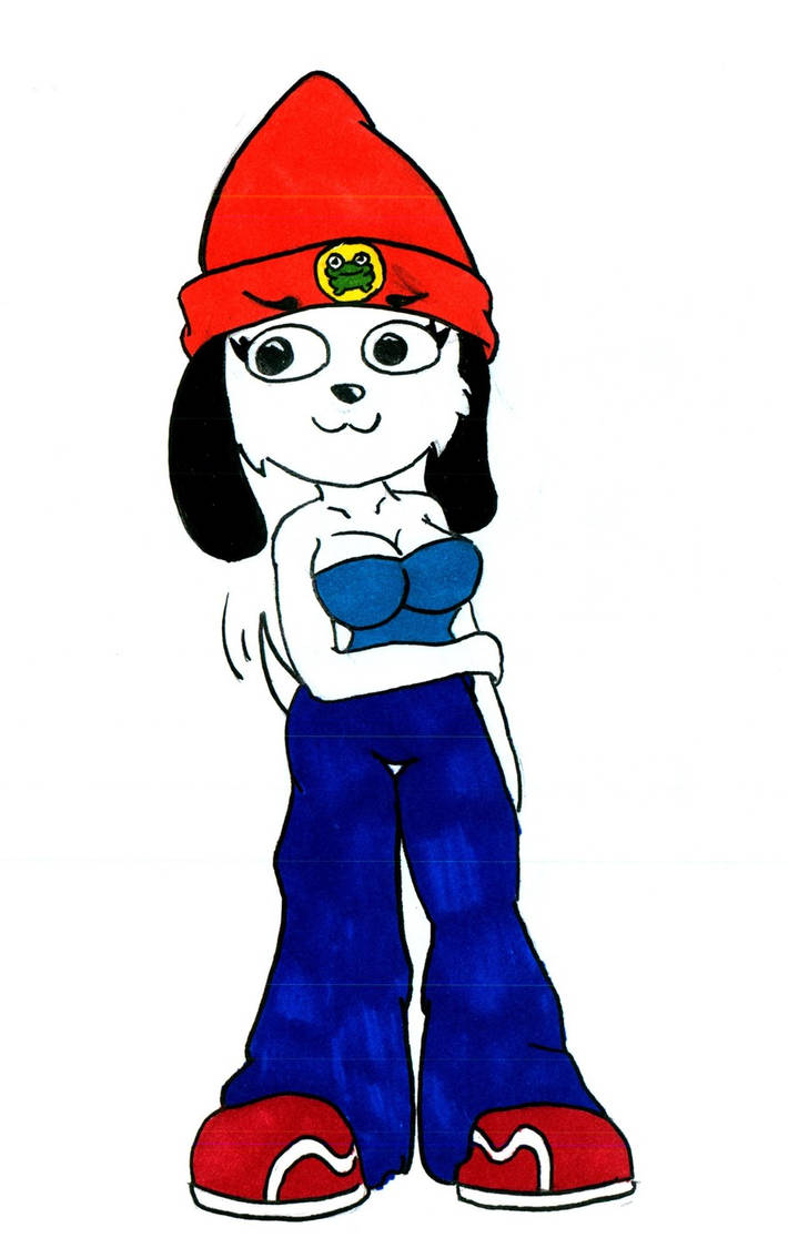 Parappa the.. girl.. rapper? by BagelofTime on DeviantArt