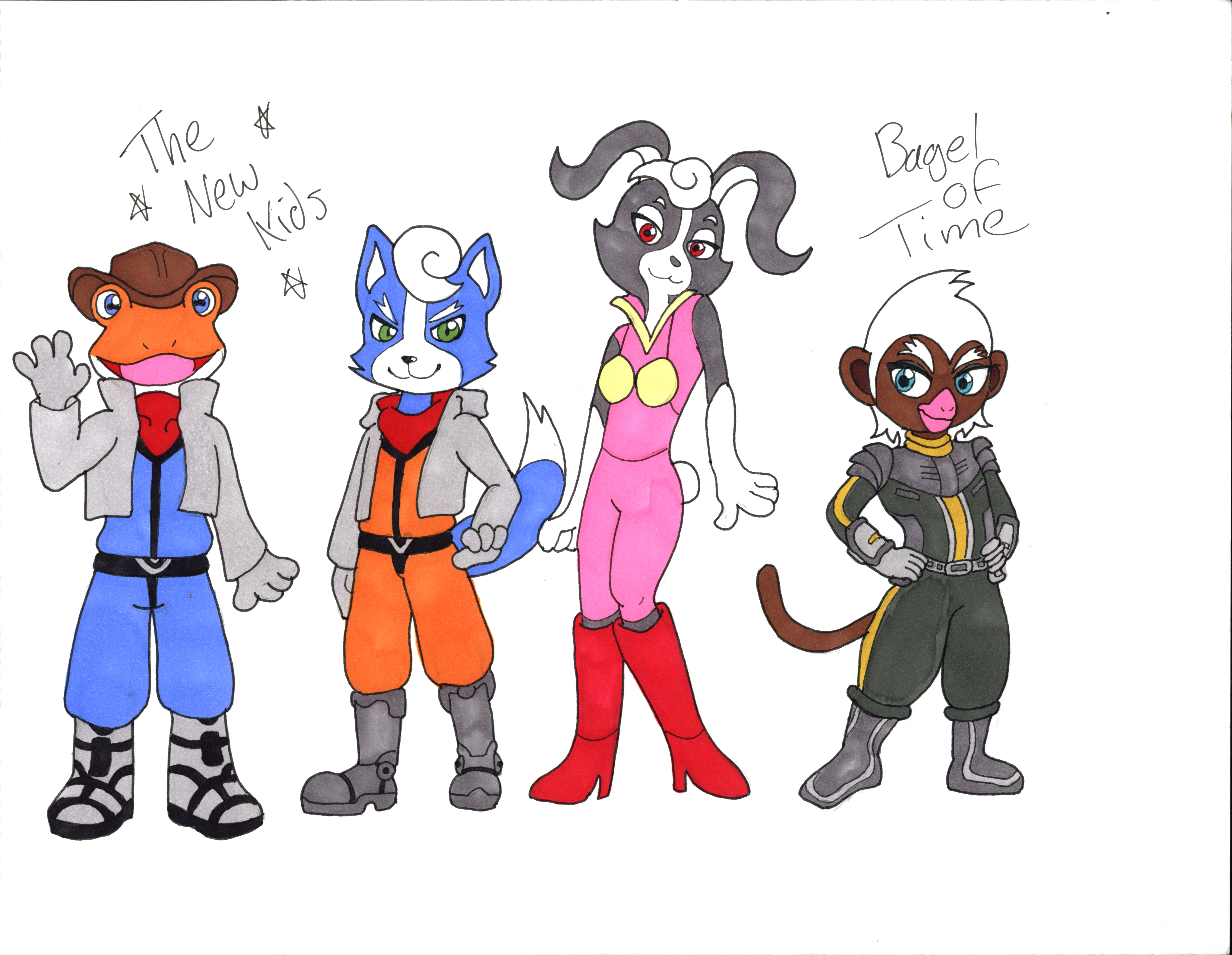 Star Fox Command: New Kids by BagelofTime on DeviantArt