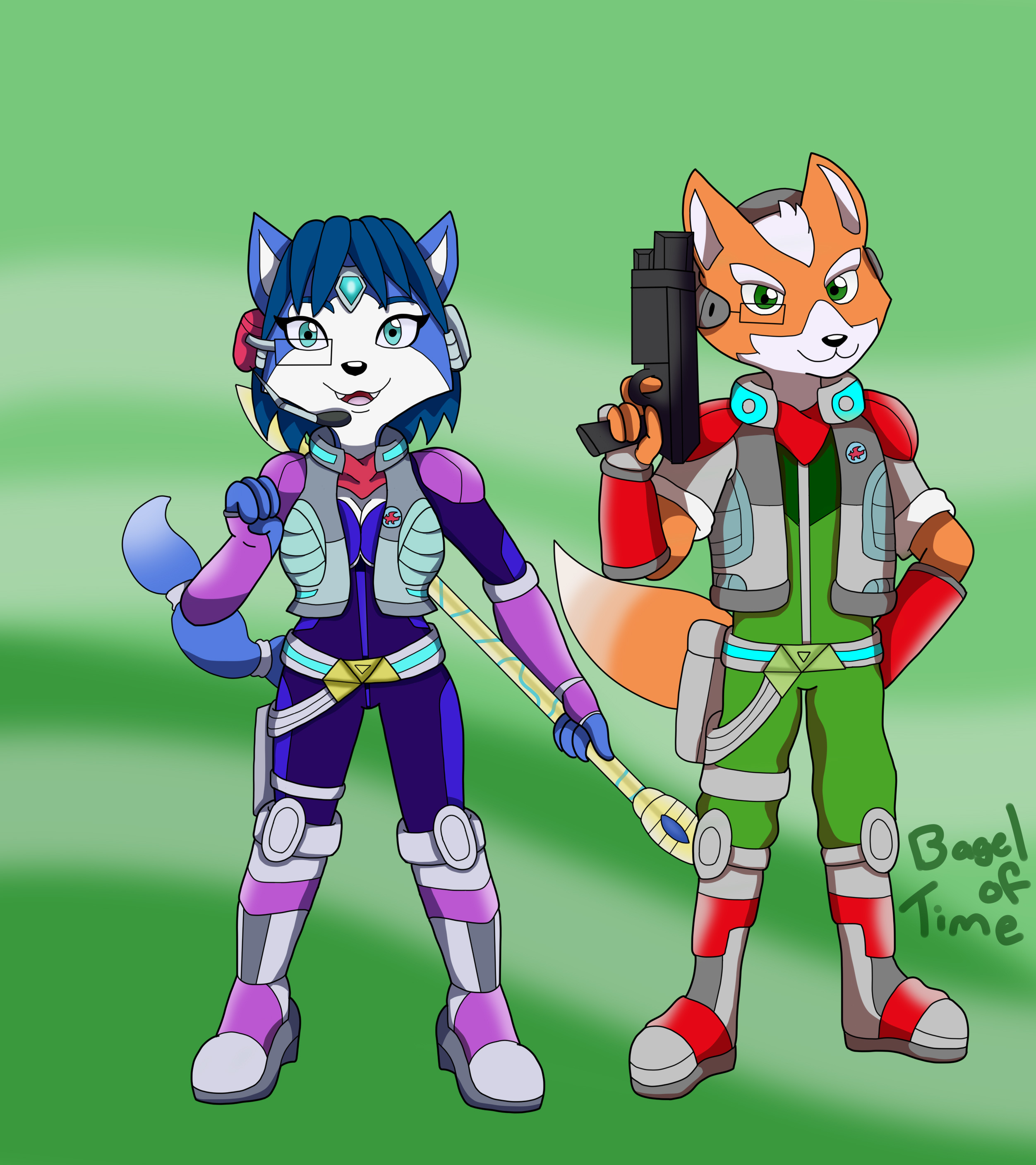 Star Fox Command: New Kids by BagelofTime on DeviantArt