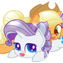 Apple Jack x Rarity