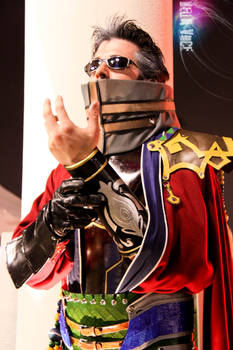 Auron Prepping for Battle