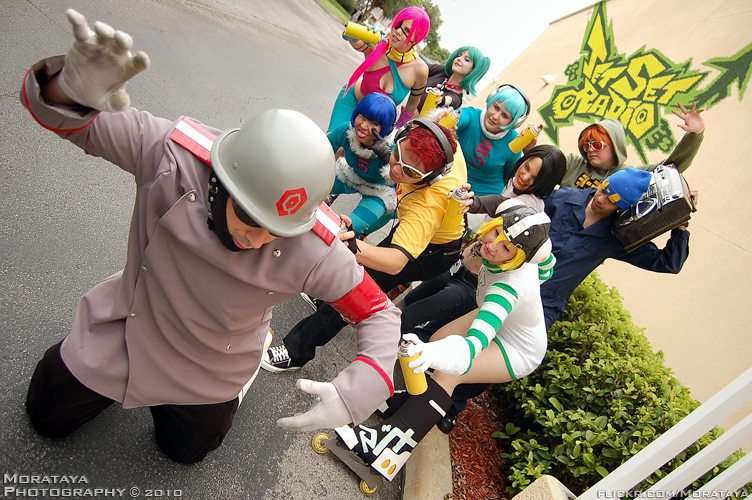 Jet Grind Radio Group by negativedreamer