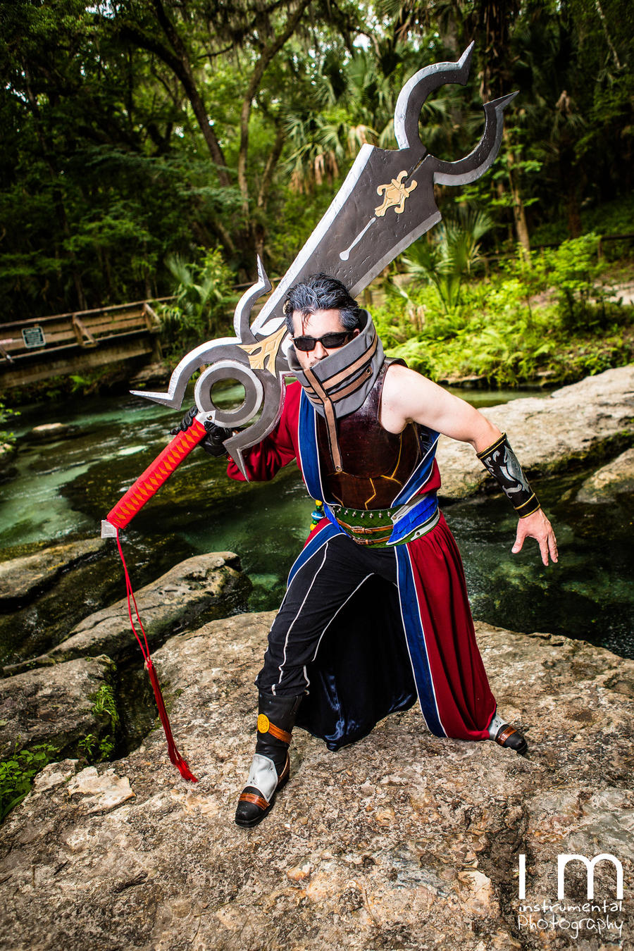 Auron with Ultimate Weapon