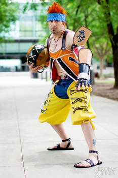 Wakka from Final Fantasy X Debut