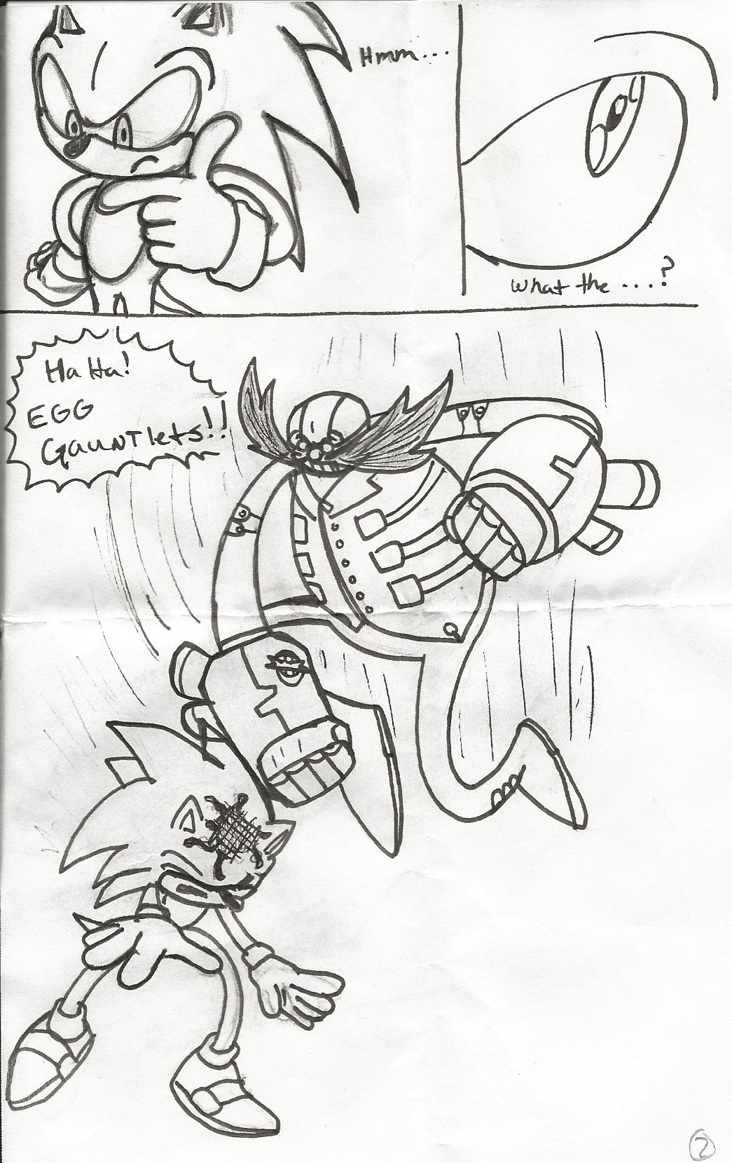 Sonic vs Eggman, p2 by Metacentre on DeviantArt