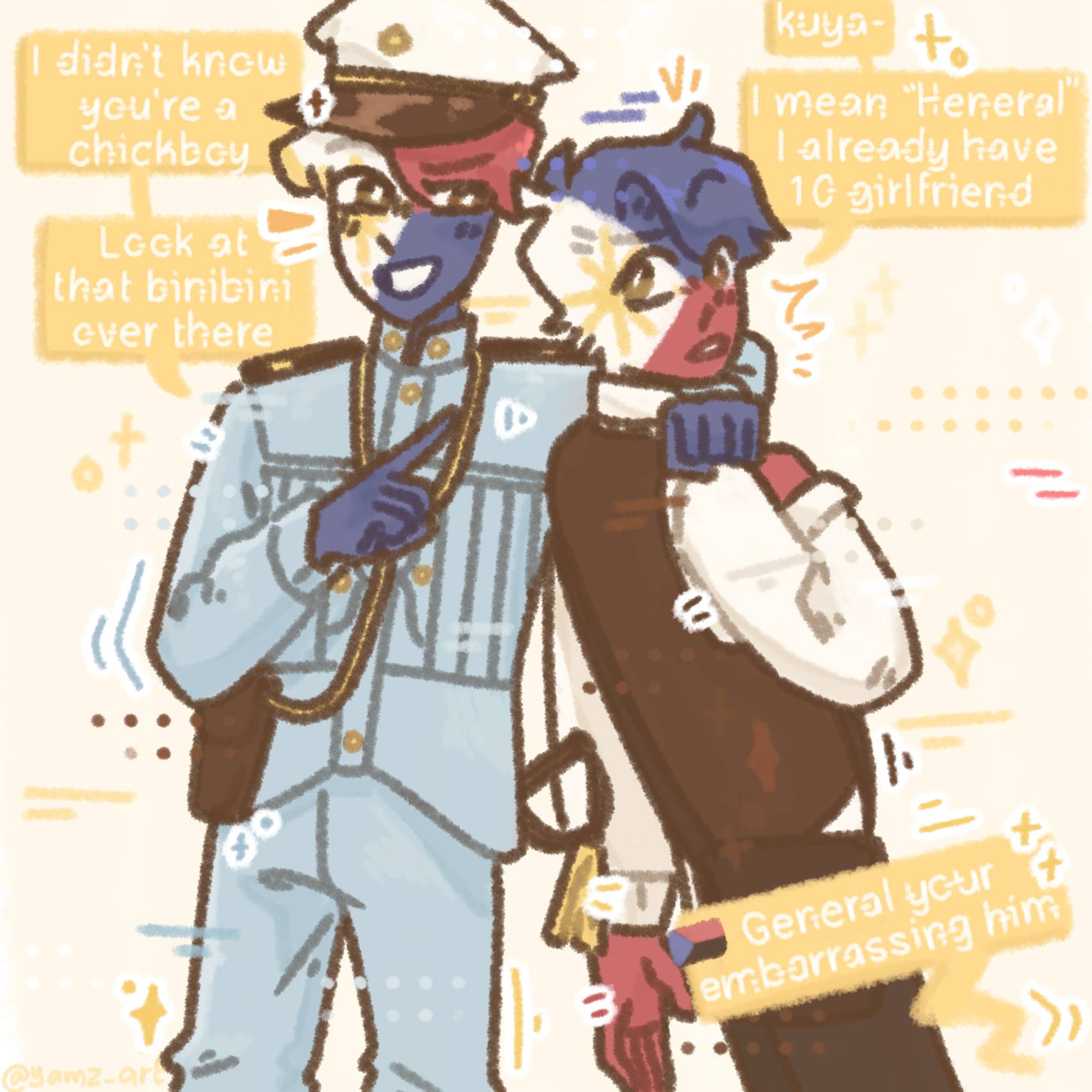 Countryhumans (ships) by Kimegi on DeviantArt