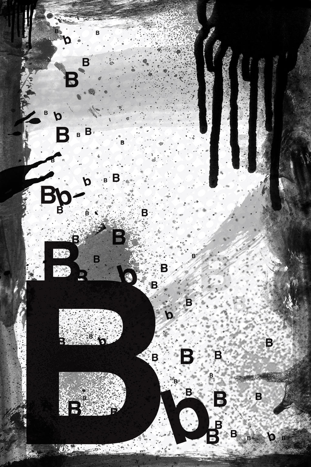 Letter B Makes a Poster by dellustrations on DeviantArt