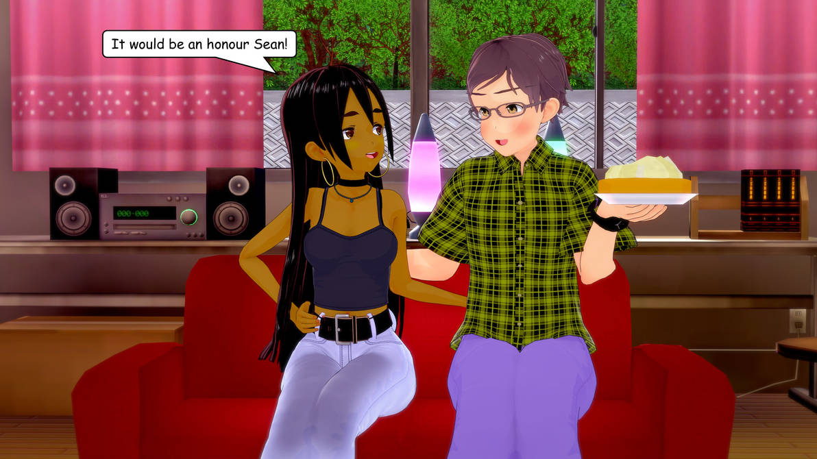 Sean with Sareta by LornaandXara on DeviantArt Sean with Sareta by LornaandXara on DeviantArt