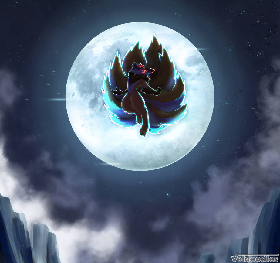 Mega 9 Tails 9-tails by veldoodles on DeviantArt