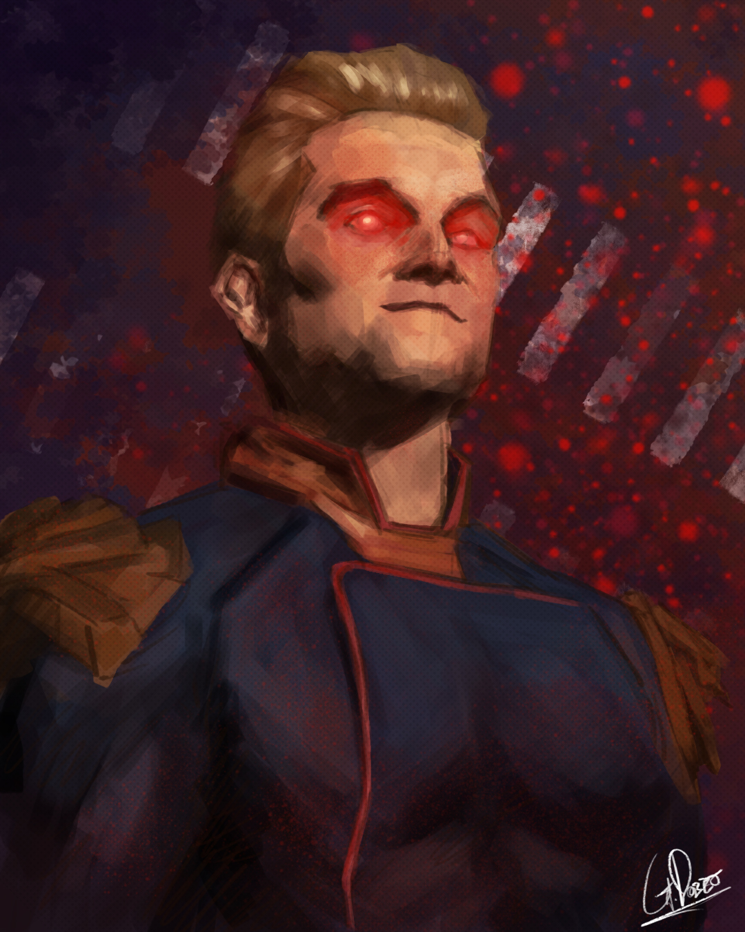 Homelander Back Side Homelander from The Boys by GaelDobej on DeviantArt