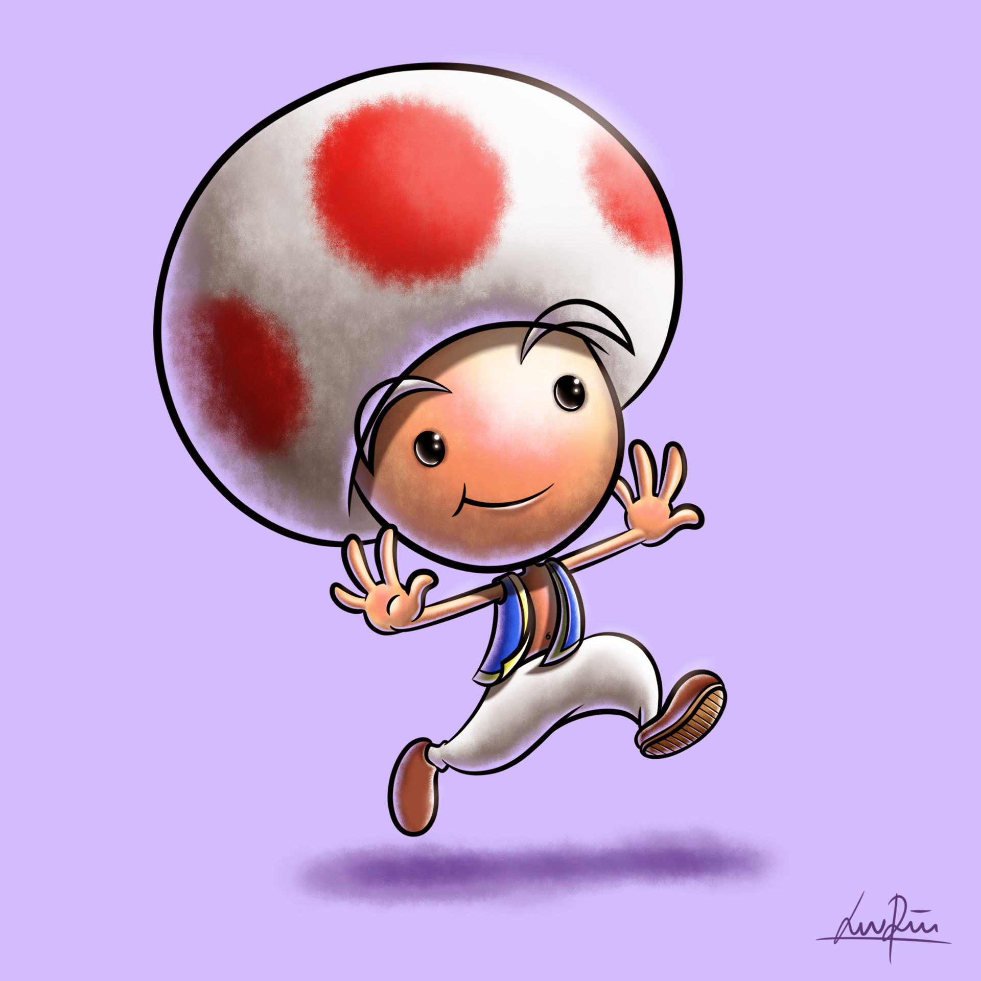 Fan art - Toad by Khilian on DeviantArt