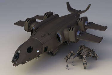 Thunderhawk Heavy Dropship FL I