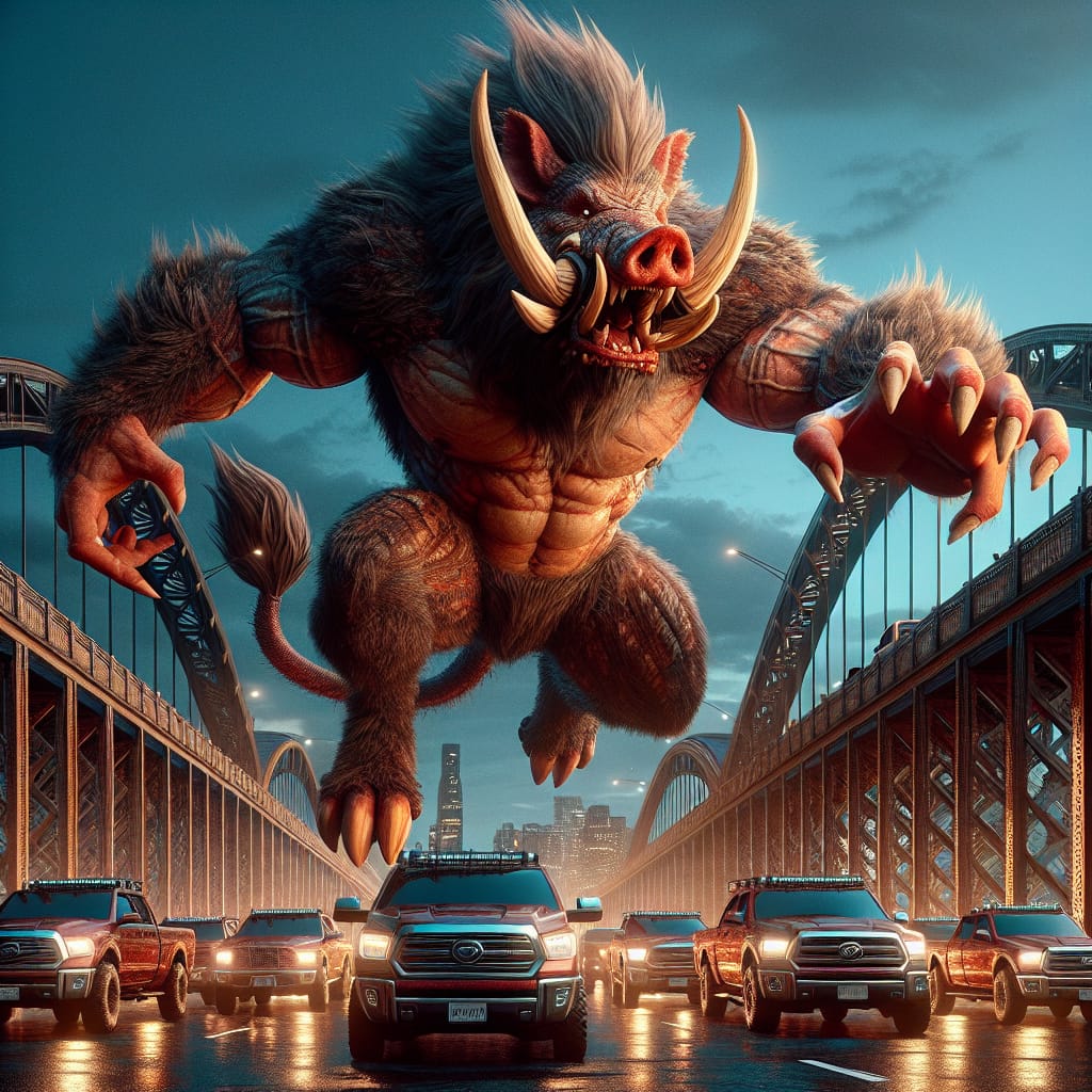 Boar Monkey Deviantart Were-Boar 2 by tjdrex on DeviantArt