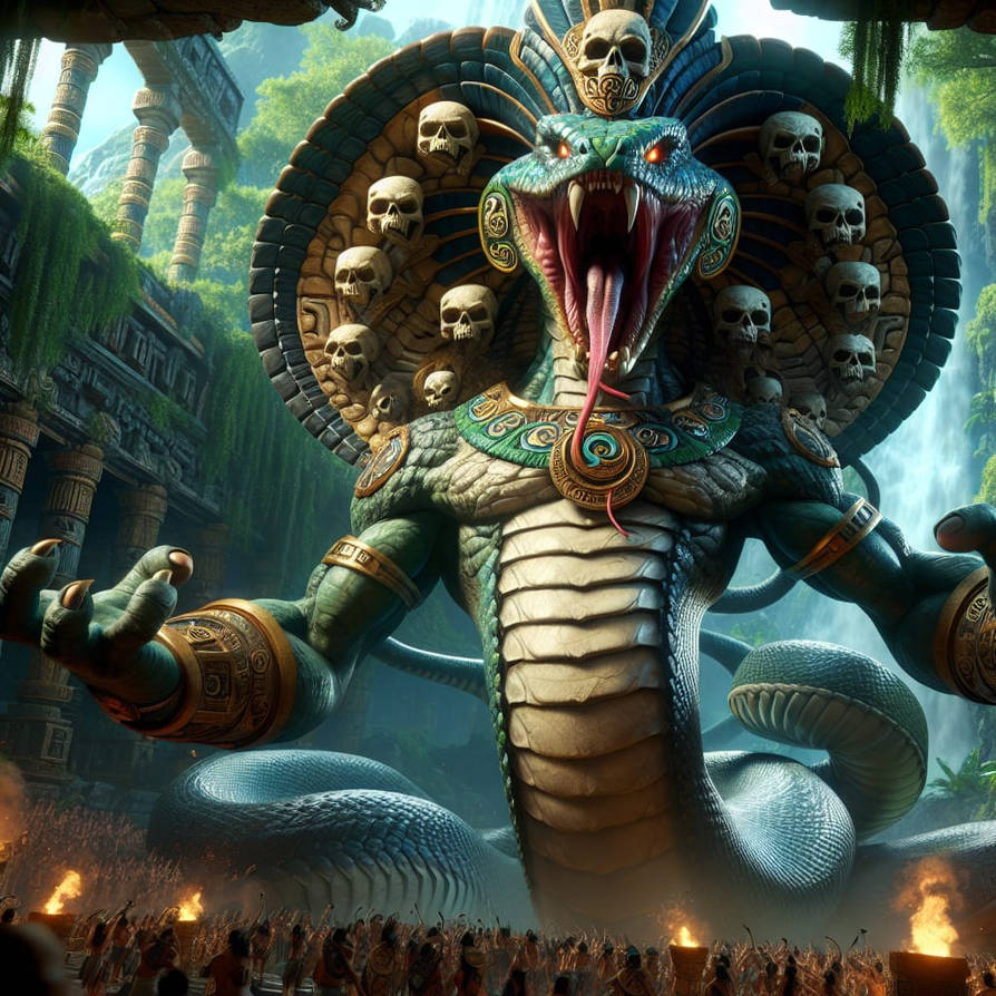 Snake God Python Snake God 1 by tjdrex on DeviantArt