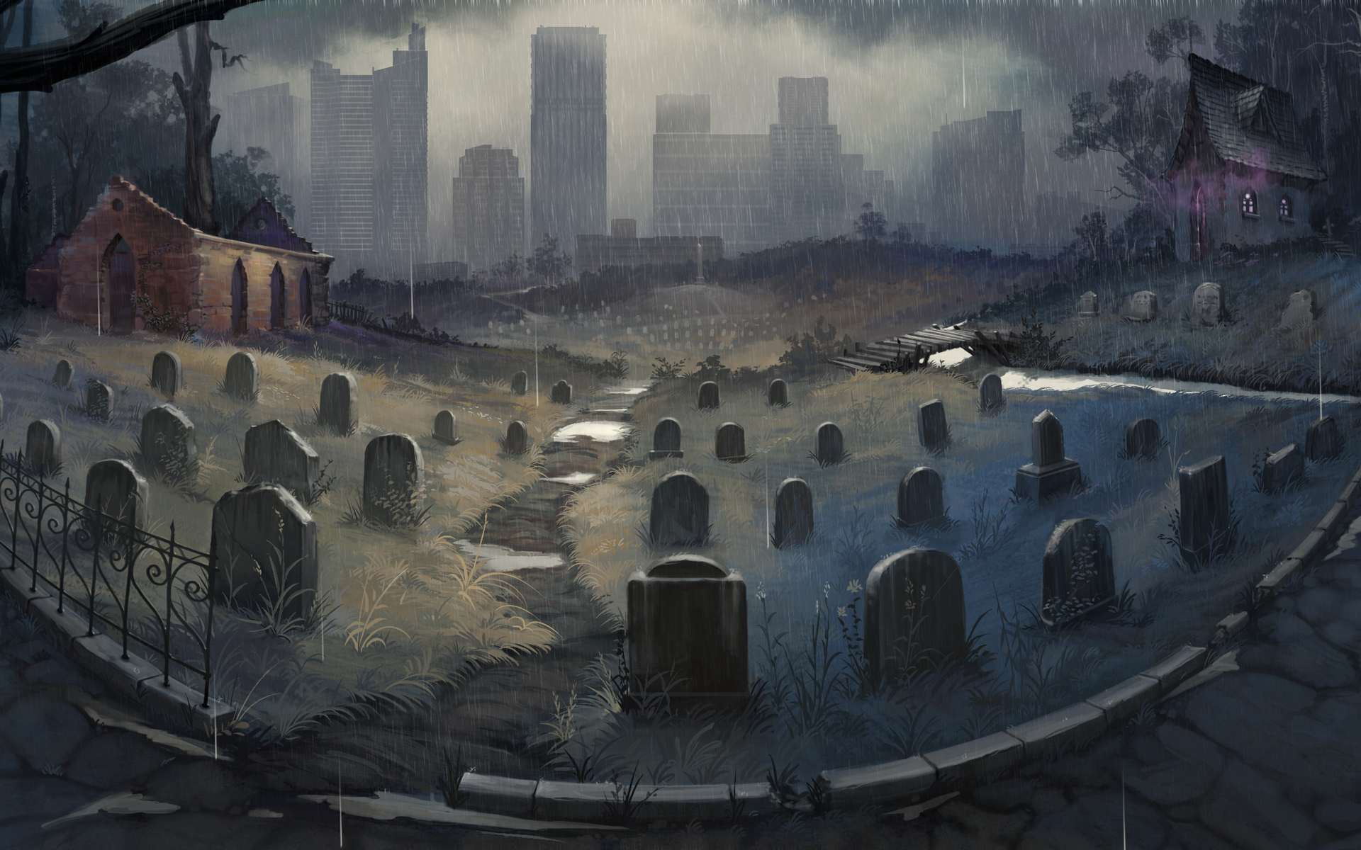 Graveyard (wallpaper)