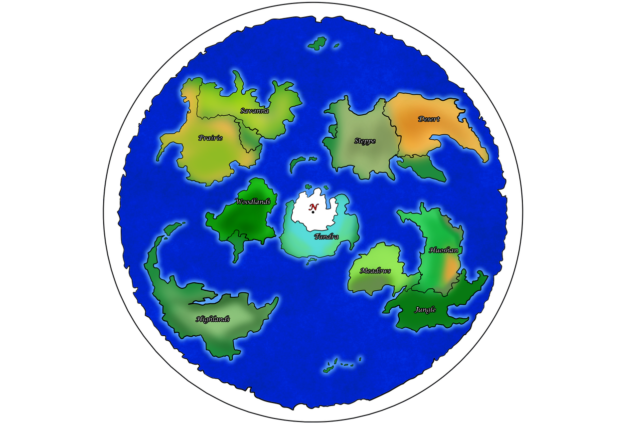 ERF - Earth Map - Nations - Creative mode - Realms - Multiplayer