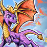 Spyro Splash Art