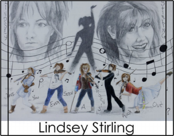 Lindsey Stirling CD Album Covers -Violin Rock Star