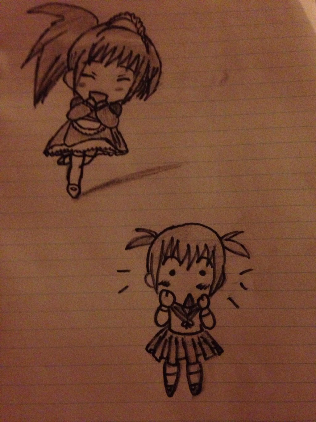 Relieved Chibi Happy Chibi and Shocked Chibi by VioletMario on DeviantArt