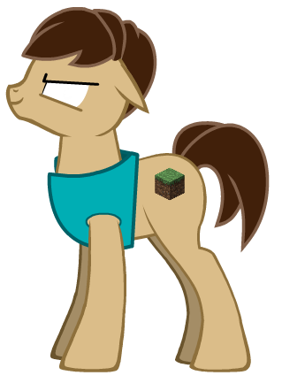 Herobrine Pony