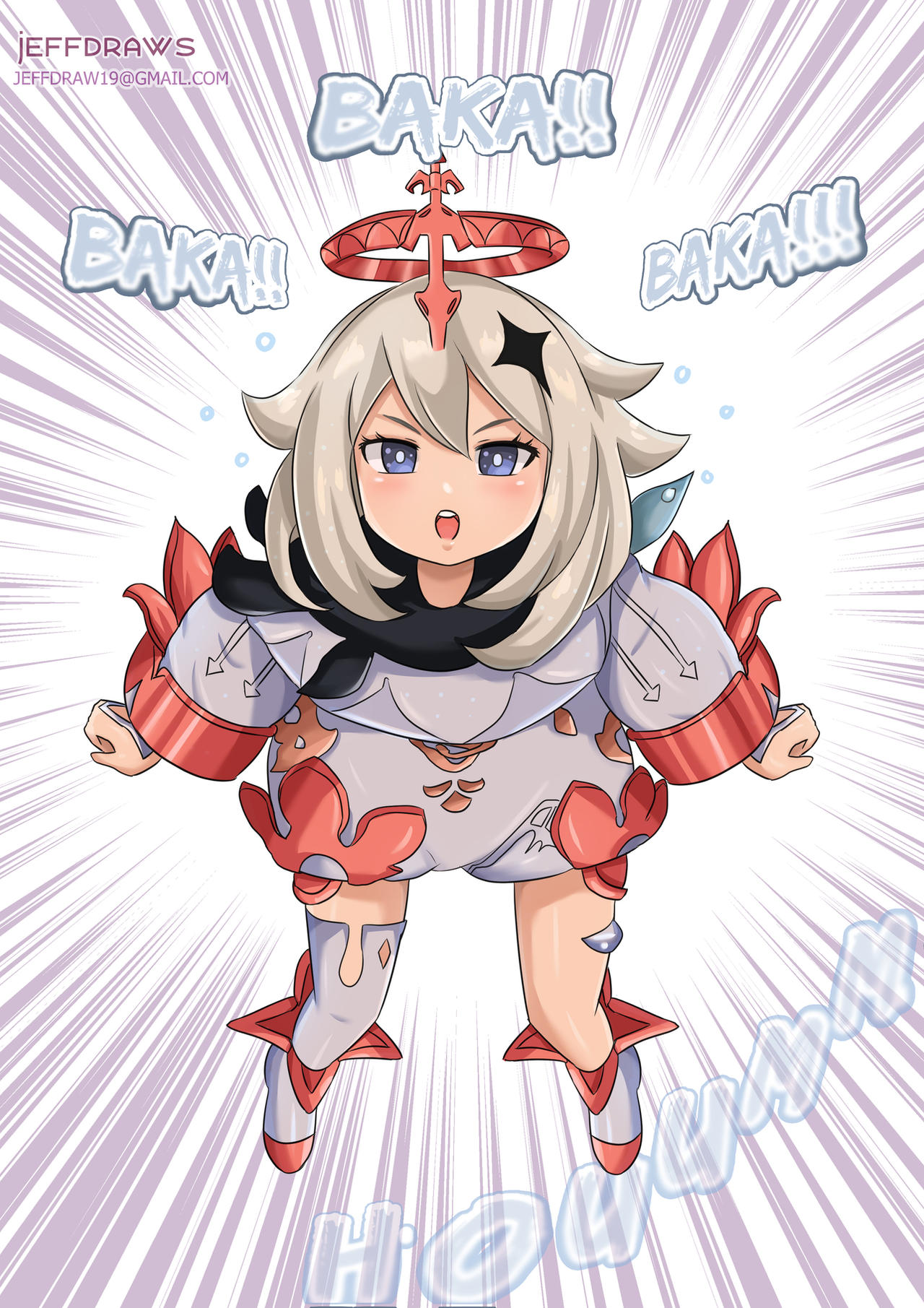 Paimon Rage ANGRY PAIMON by jeffdraws19 on DeviantArt