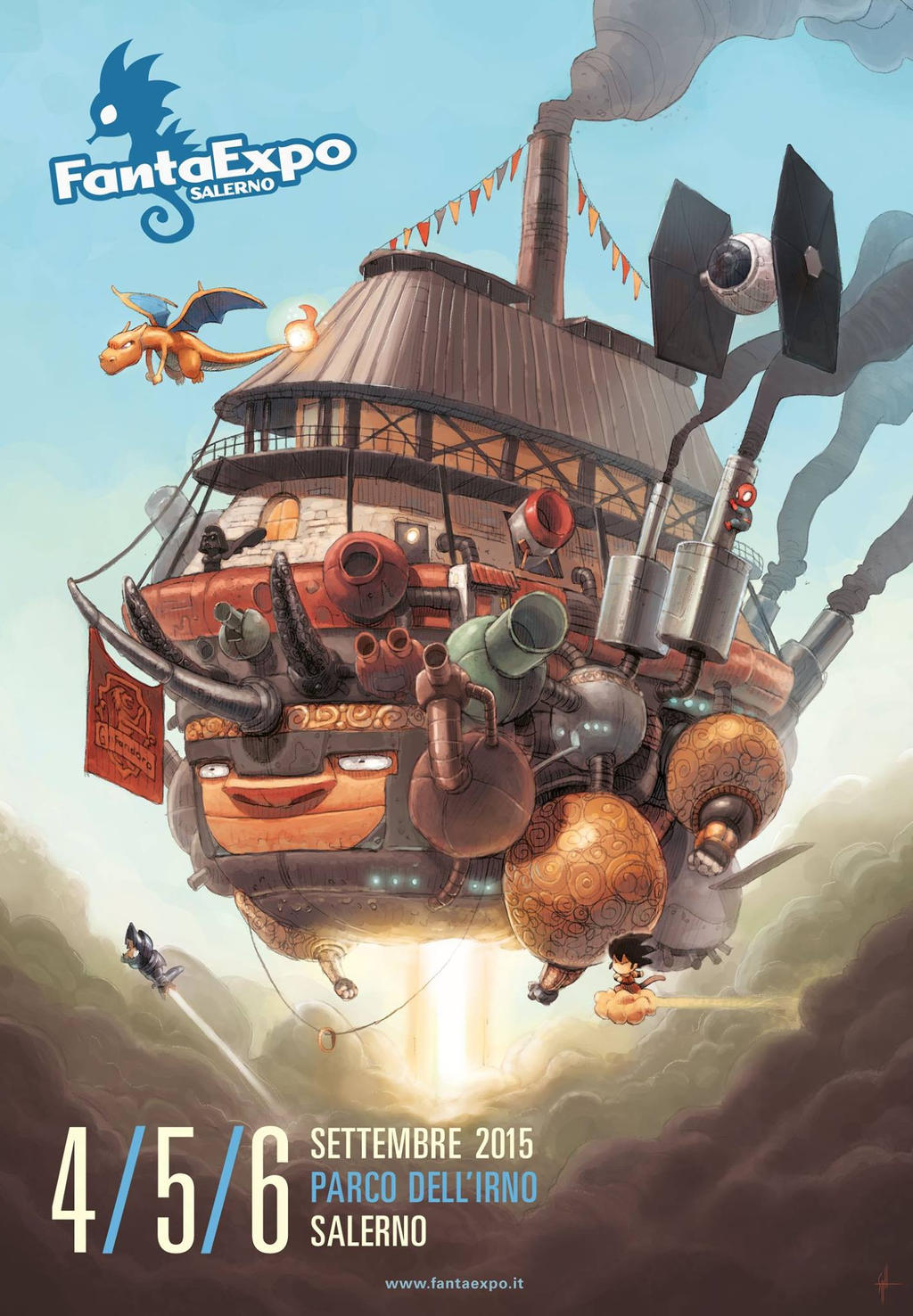 fantaexpo poster by scoppetta