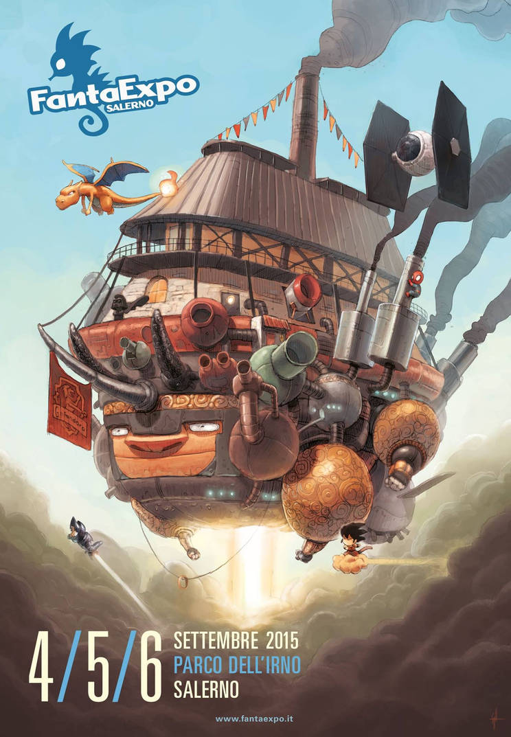 fantaexpo poster by scoppetta