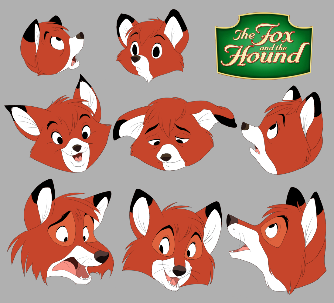 The Fox and the Hound: Tod Headshot