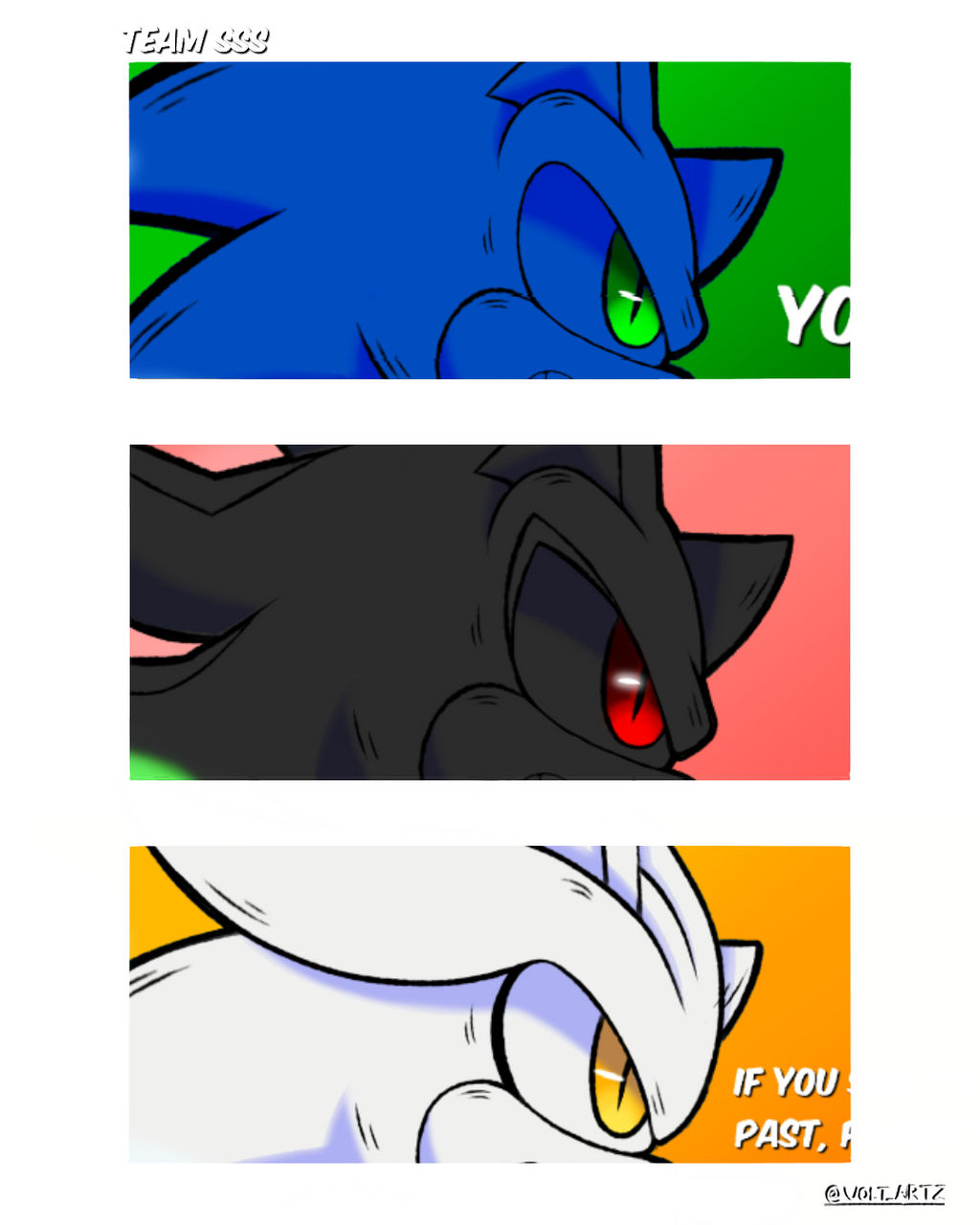 Ss2 Team Team SSS Cover Arts by VoltArtz04 on DeviantArt