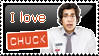 Stamp: I love Chuck by Abwettar