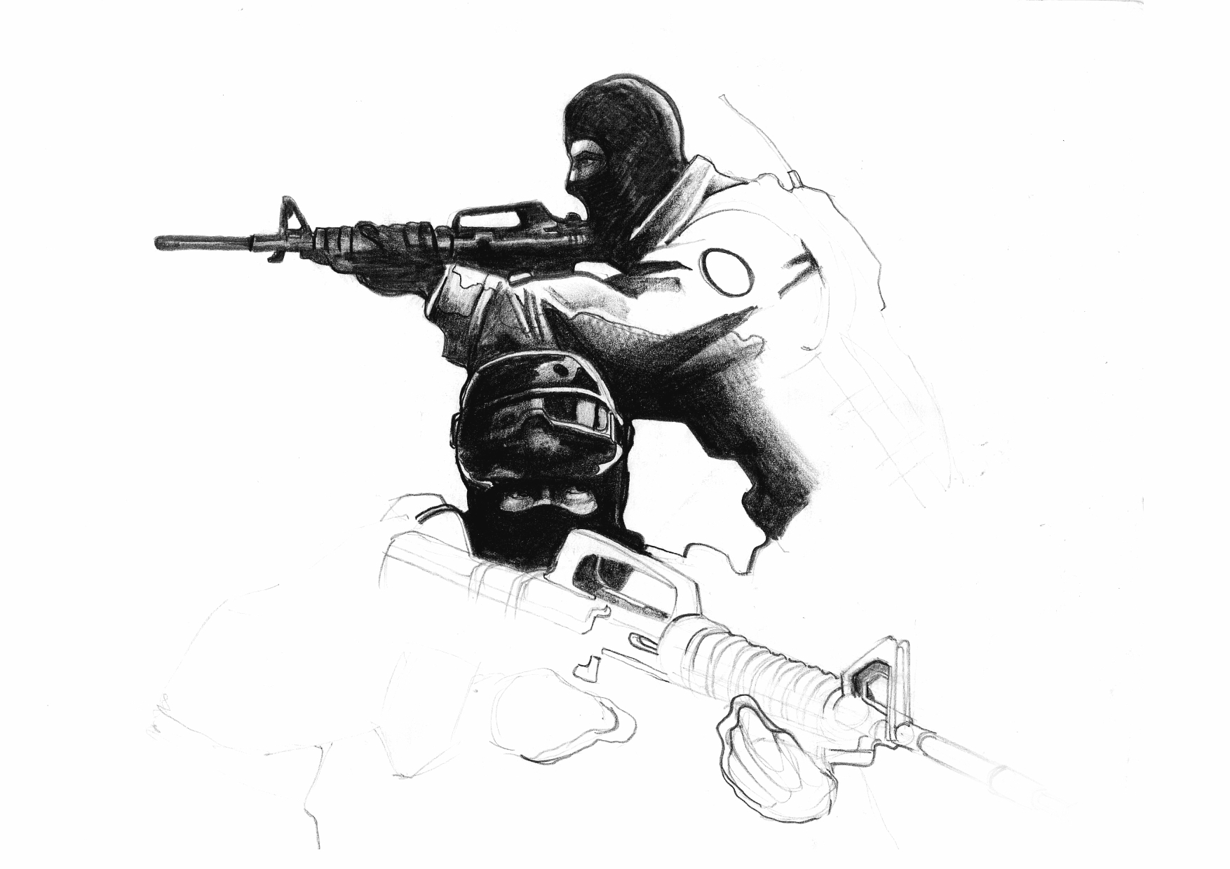 Old sketches - counter strike