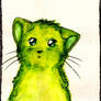 Green kitty