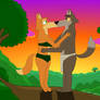 Jungle couple. Diane and Wolf [C]
