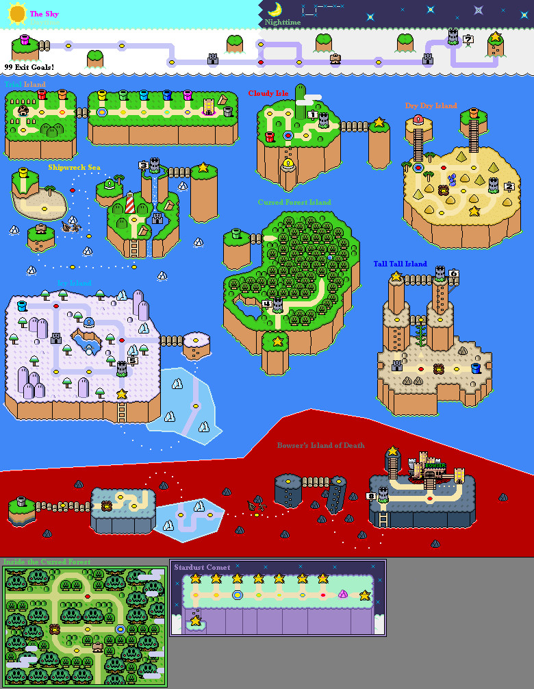 Marioverse Map Super Mario Island by greatseige2 on DeviantArt