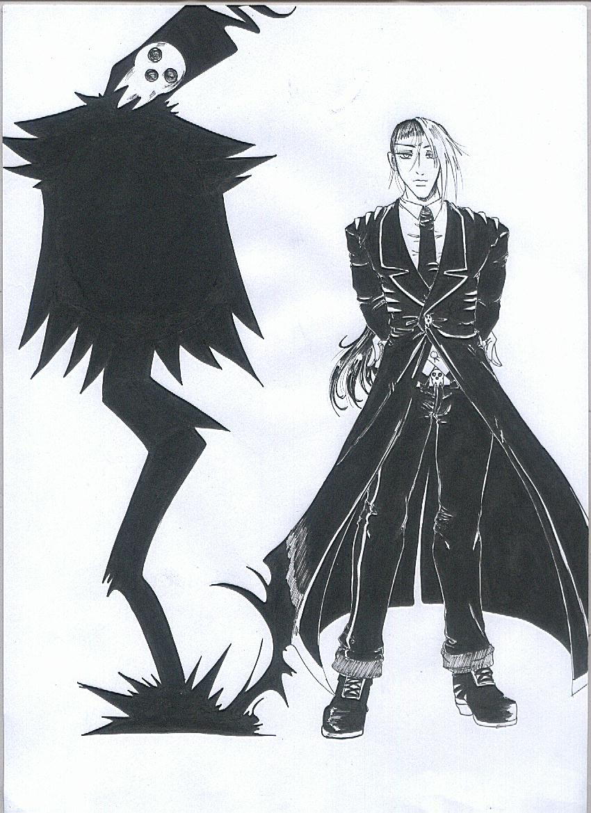 Two faces of a shinigami