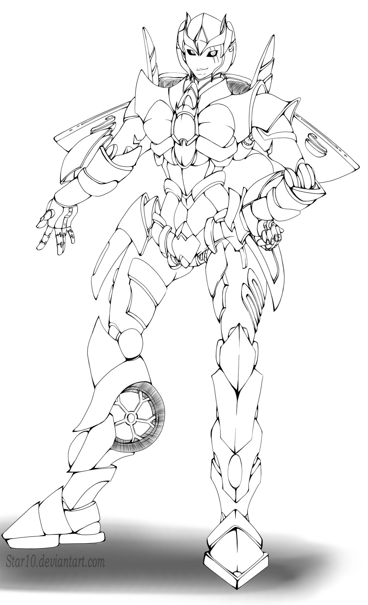 Spector Drawing Reference Redesign commission Spector by Star10 on DeviantArt