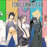 Final Fantasy VII Group Vector
