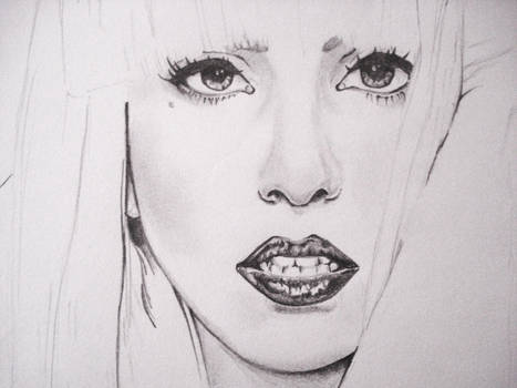Lady Gaga - close up W.I.P