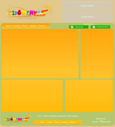 Layout de um site de venda de Xats e days!