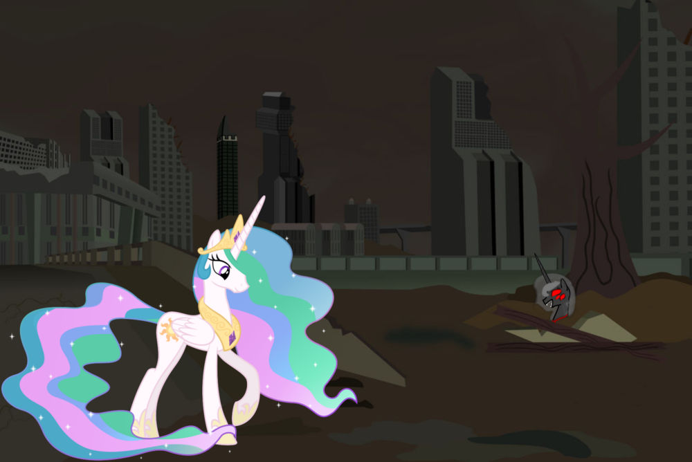 Princess Celestia Killed Queen Blackhole