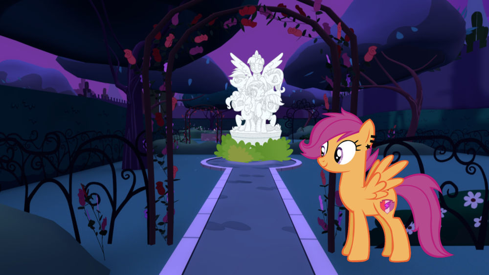 The Mane Six Grave (Memories lane )