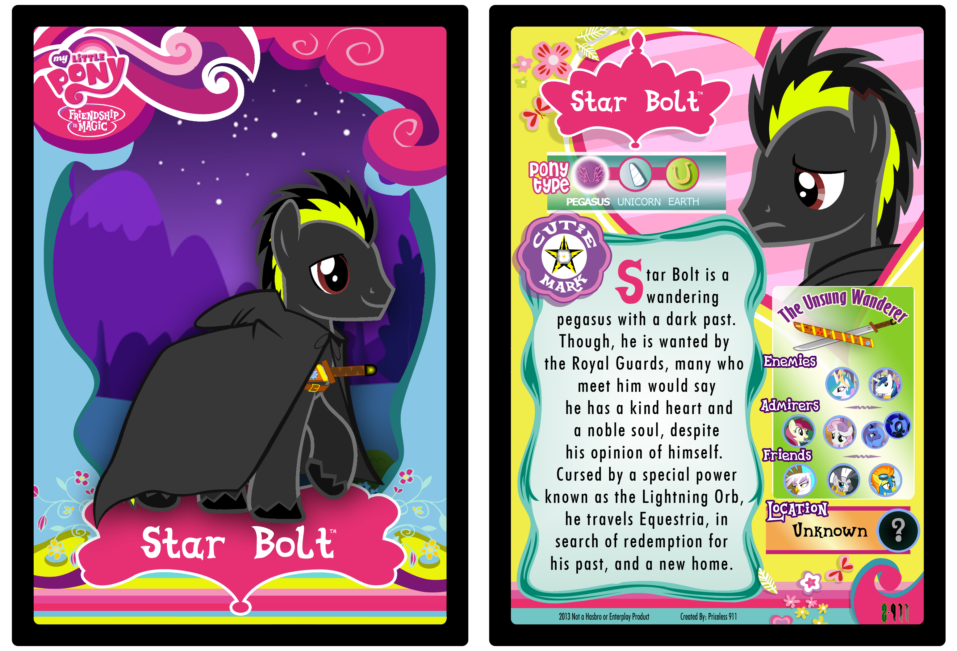 Star Bolt MLP Trading Card