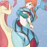 Mermaid Sonia and the Milotic