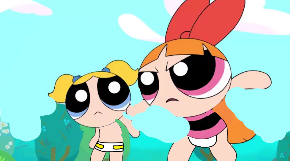 Powerpuff Poop Powerpuff Girls In Diapers (NO FILTER) by waylonwalter on DeviantArt